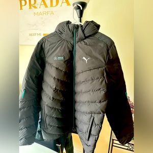 Mercedes AMG x puma puffer jacket